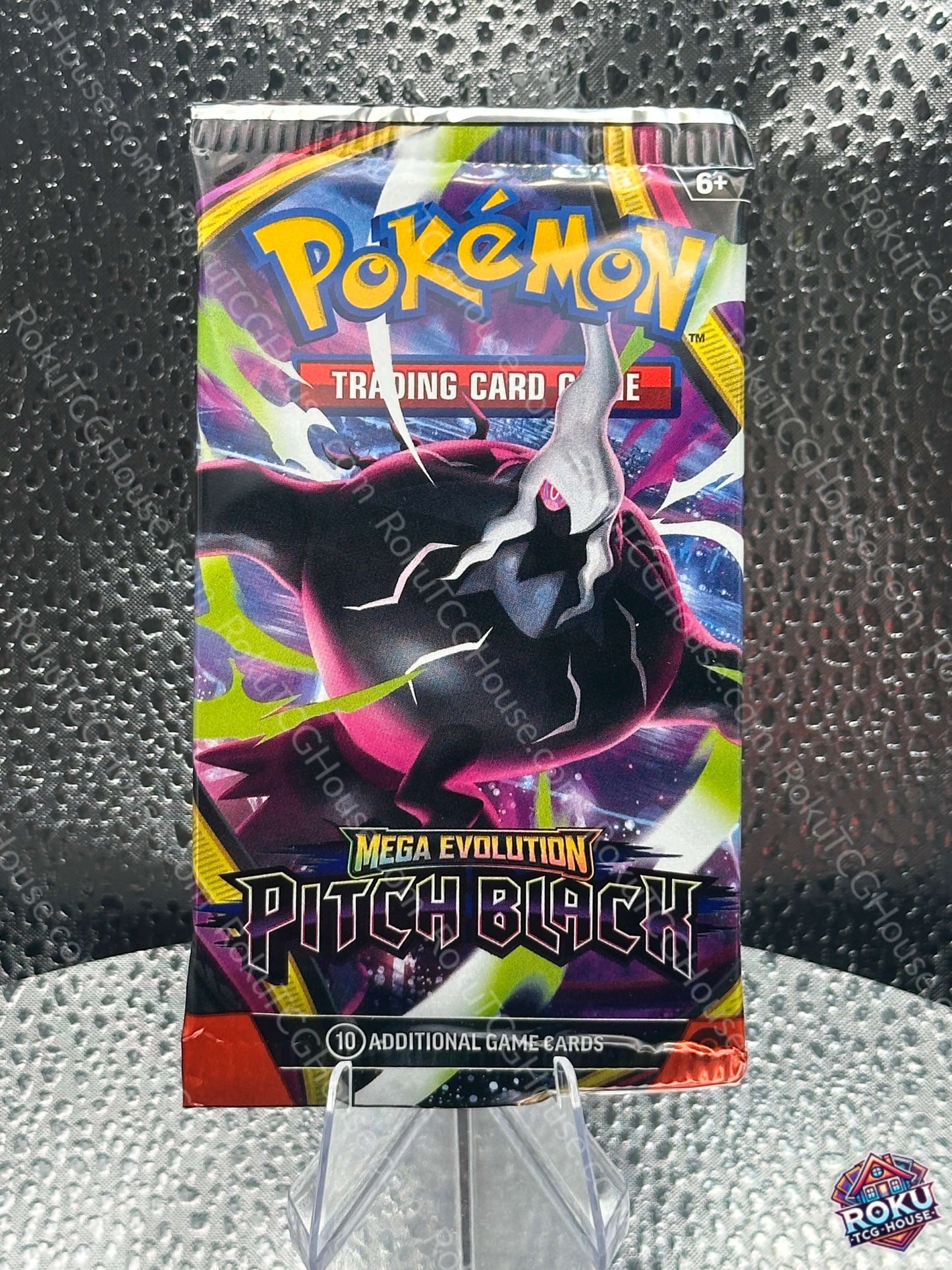 Pitch Black Sleeved Booster Pack