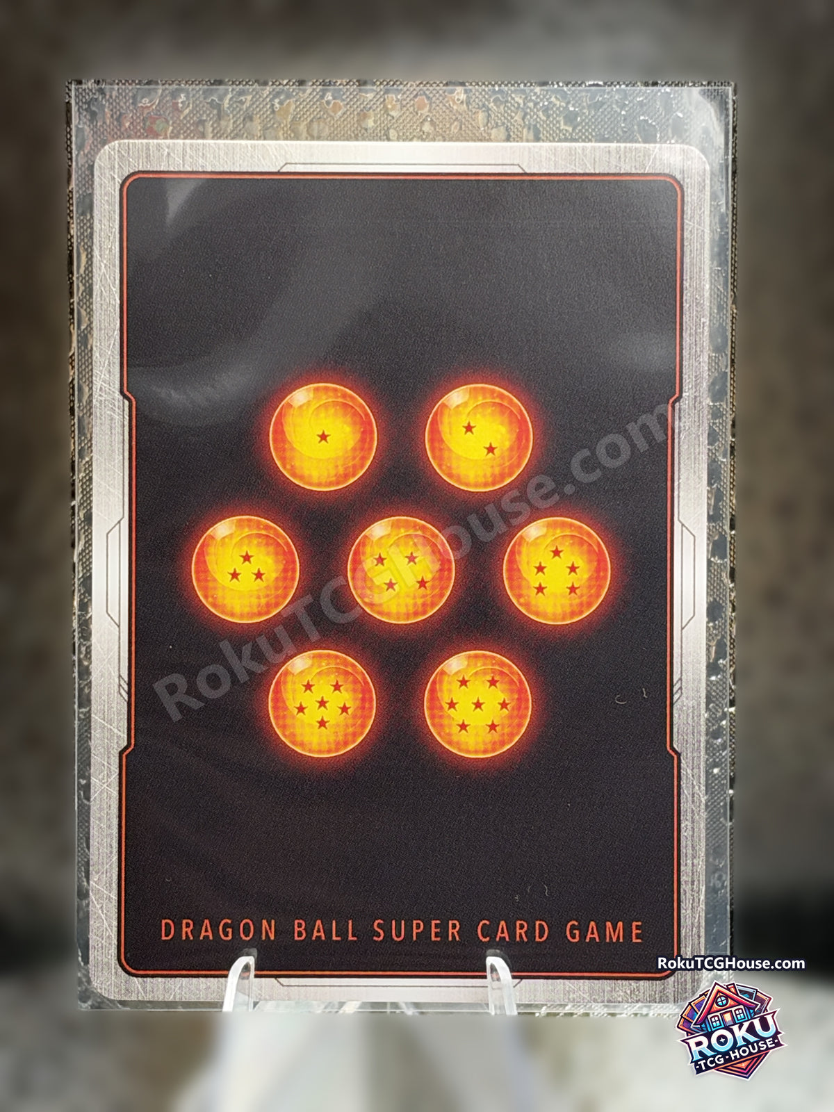 Vegito, Fusion in the Future SPR BT23-085 Near Mint back - RokuTCGHouse - background blurred