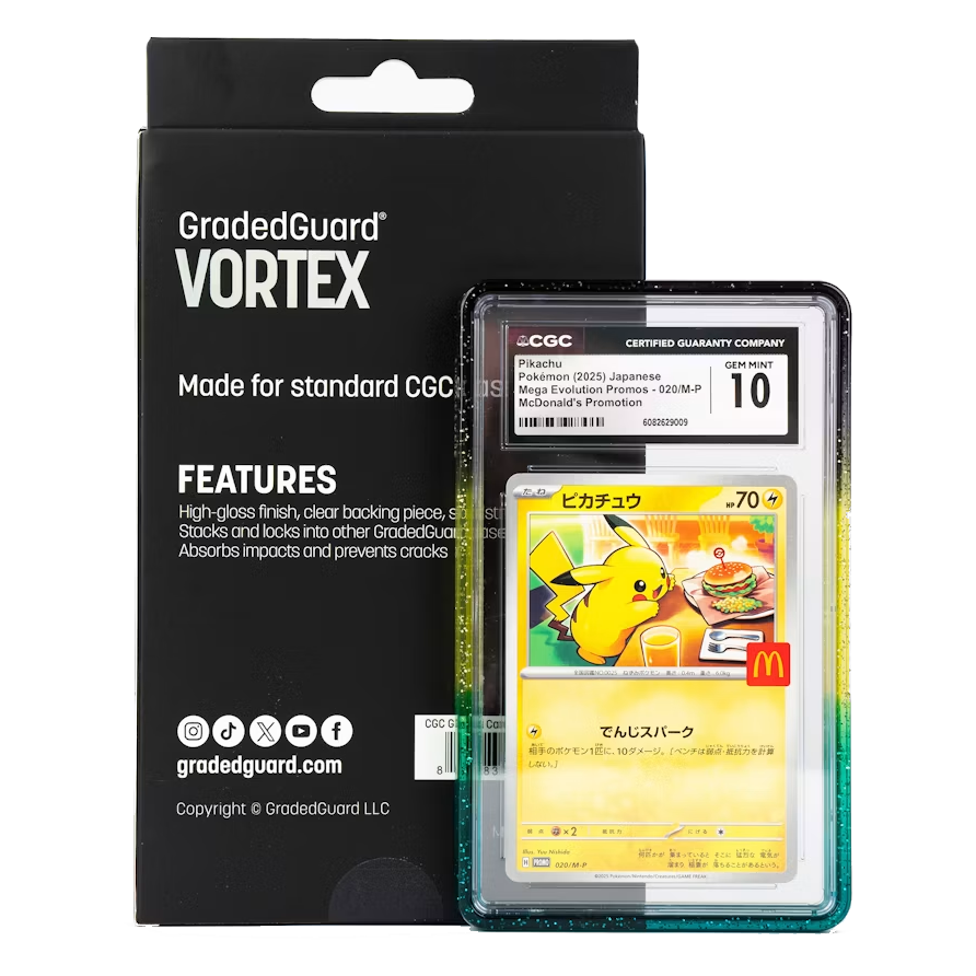 Graded Guard Vortex CGC retail box with guarded slab