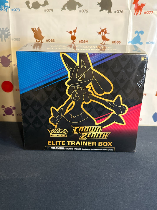 Pokemon Crown Zenith Elite Trainer Box