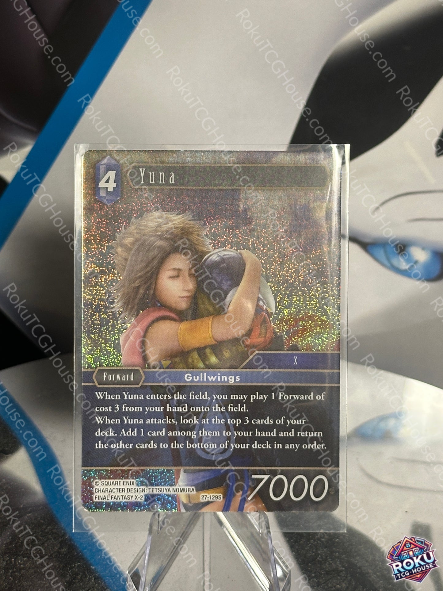 Yuna (Holo) - Journey of Discovery - Final Fantasy Card (NM)