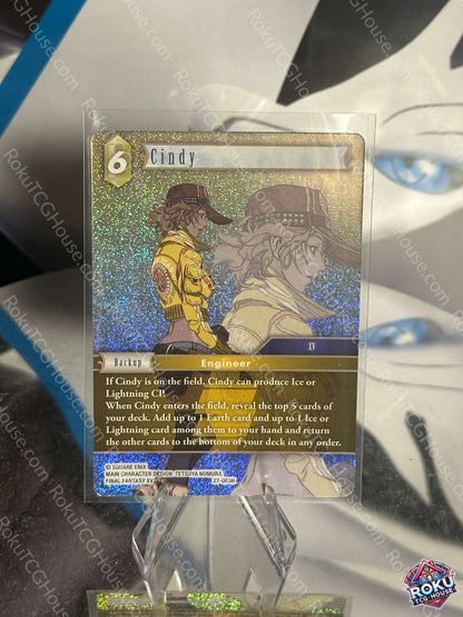 Cindy (Holo) (27-063H) - Journey of Discovery - Final Fantasy TCG Card (NM)