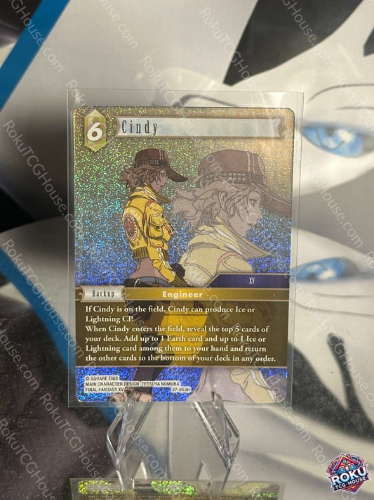 Cindy (Holo) - Journey of Discovery - Final Fantasy Card (NM)