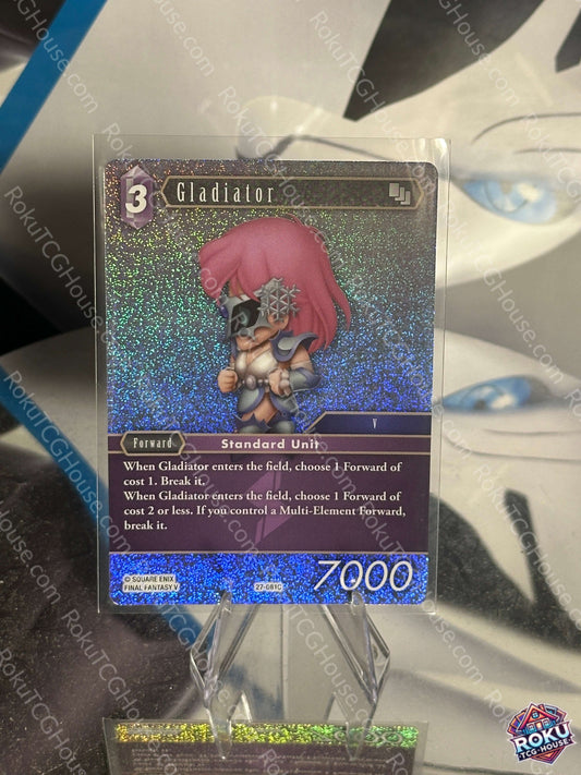 Gladiator (Holo) - Journey of Discovery - Final Fantasy Card (NM)