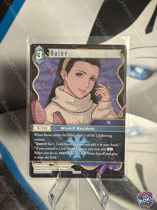 Raine (Holo) - Journey of Discovery - Final Fantasy Card (NM)