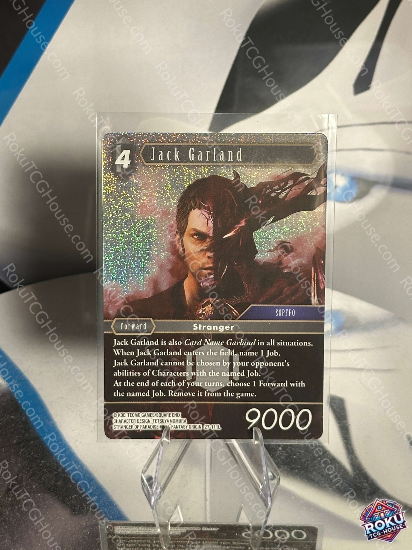Jack Garland (Holo) - Journey of Discovery - Final Fantasy Card (NM)