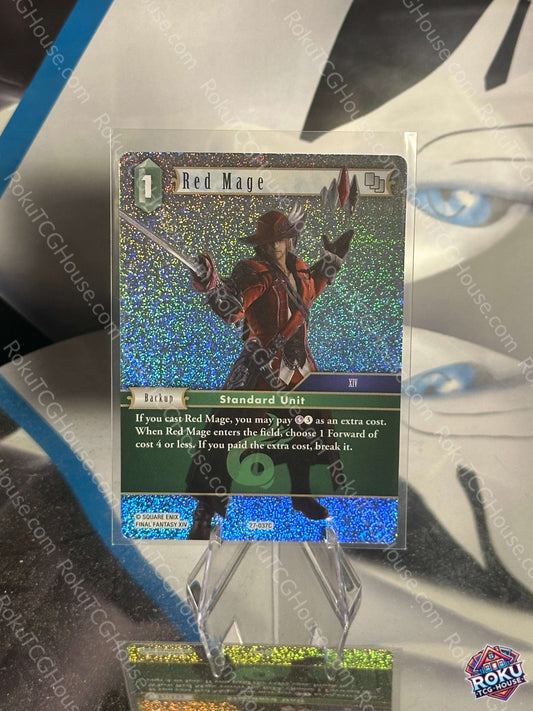 Red Mage (Holo) - Journey of Discovery - Final Fantasy Card (NM)