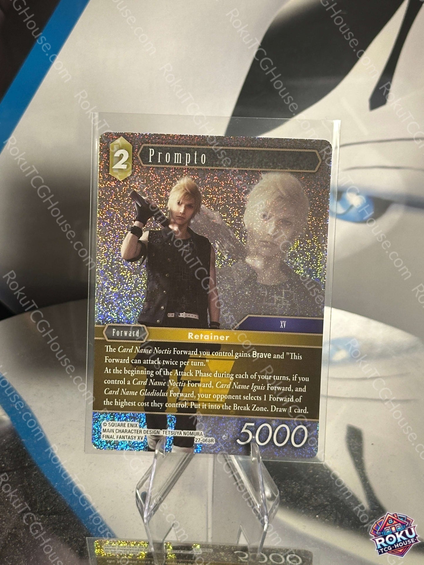 Prompto (Holo) - Journey of Discovery - Final Fantasy Card (NM)