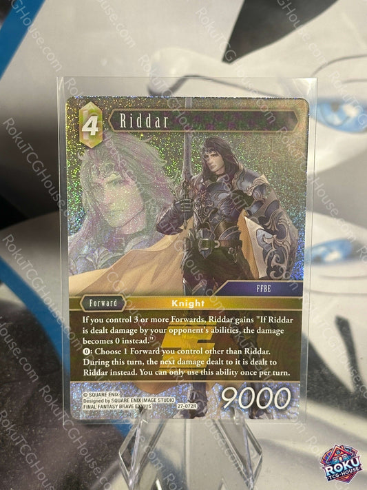 Riddar (Holo) - Journey of Discovery - Final Fantasy Card (NM)