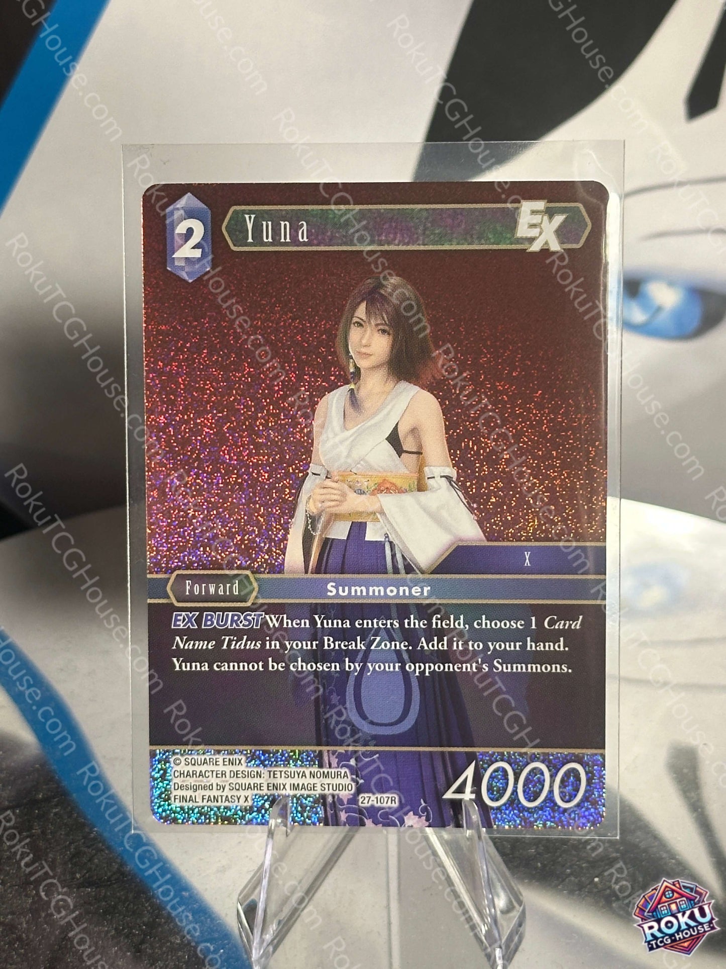 Yuna (Holo) - Journey of Discovery - Final Fantasy Card (NM)