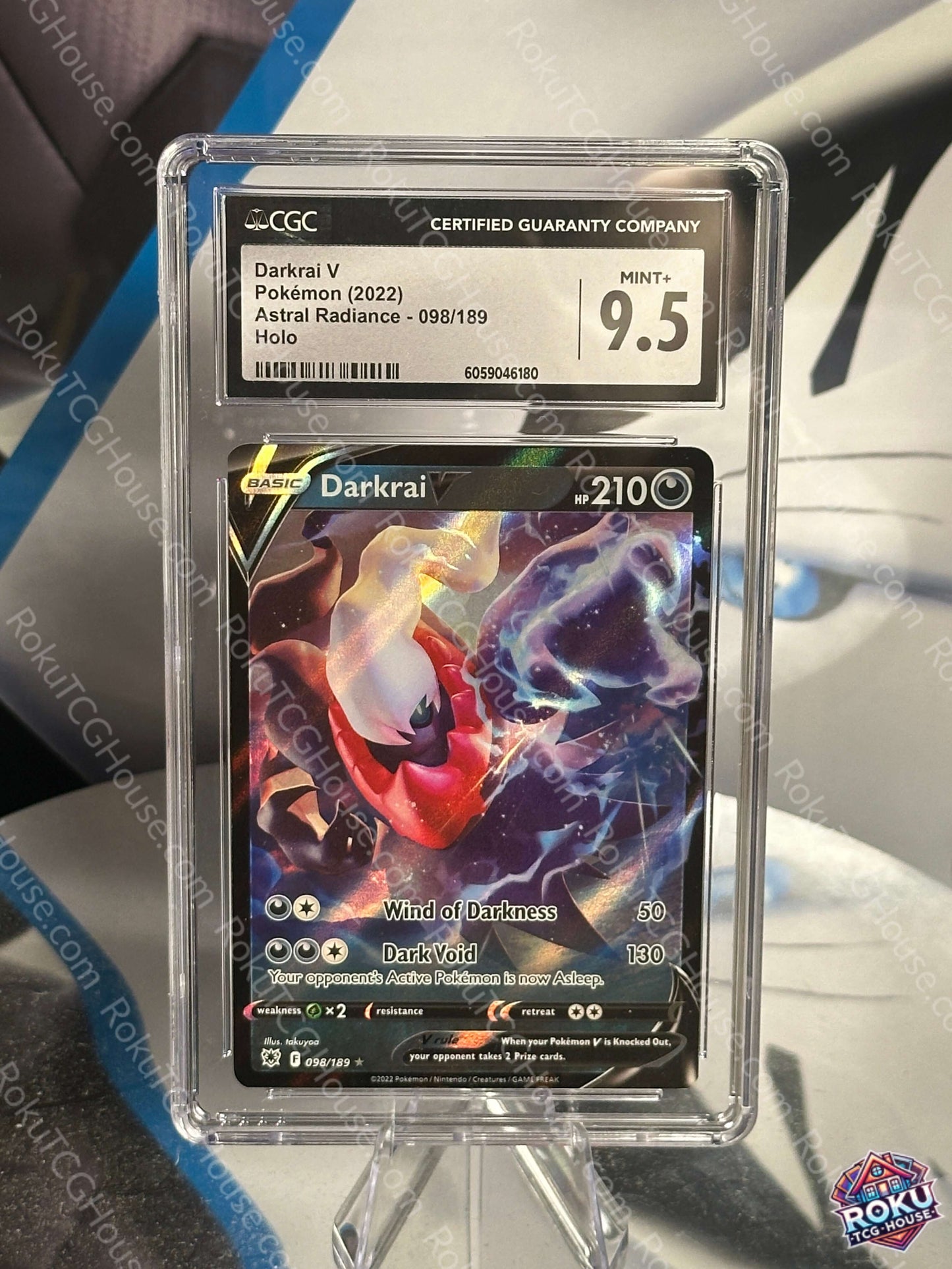 Darkrai V - Astral Radiance - Pokemon Card (CGC 9.5)