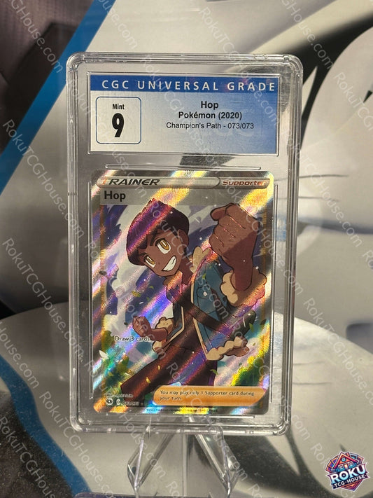 Hop - Champion's Path - Pokemon Card (CGC 9)