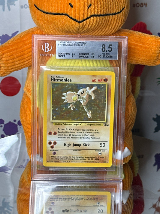 BGS 8.5 Hitmonlee - Fossil Unlimited