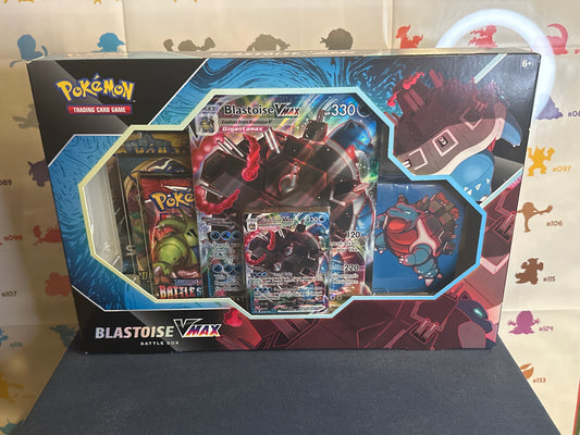 Pokemon Blastoise VMax Battle Box