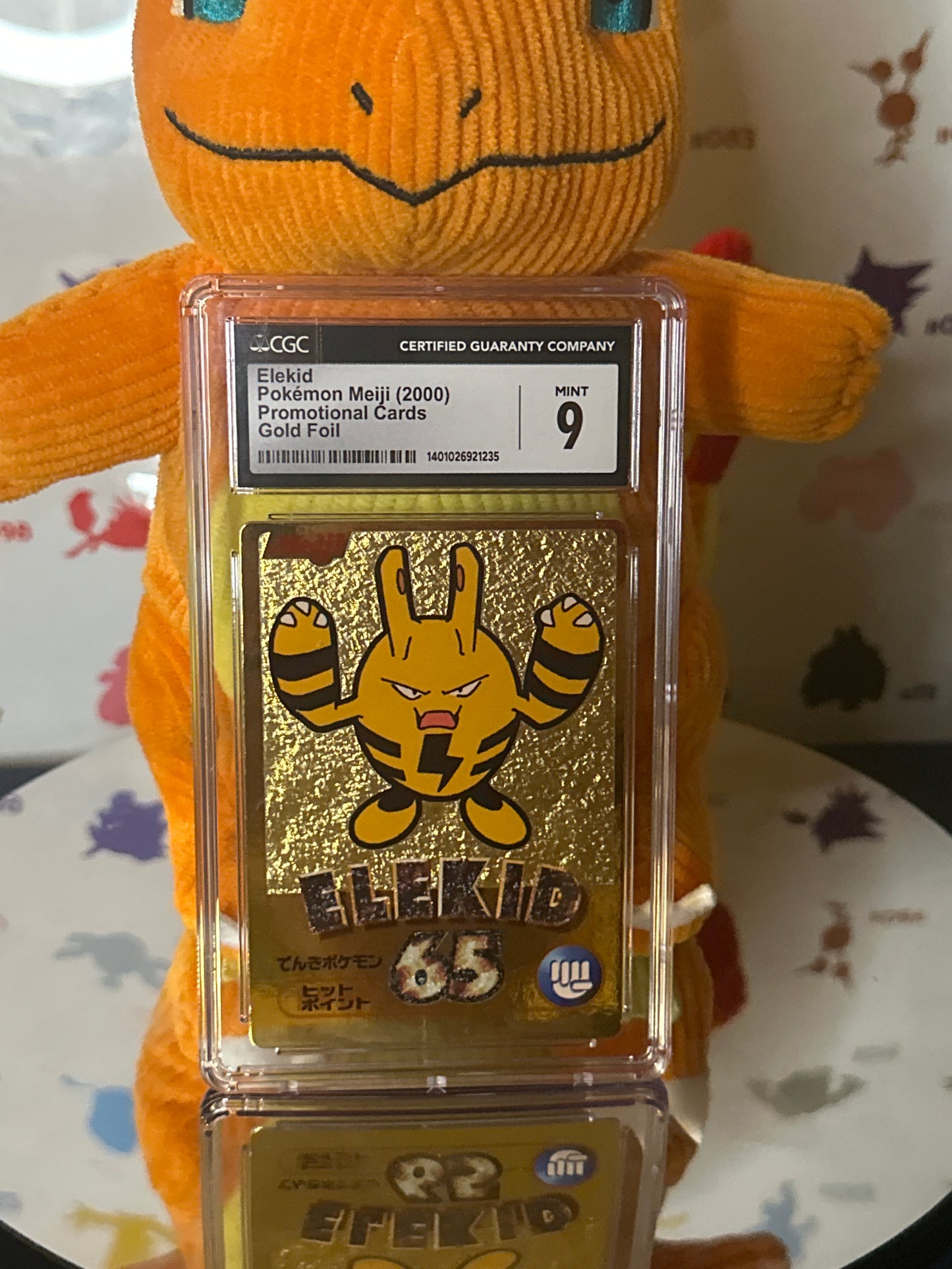 CGC 9 Elekid - Meiji Gold Foil (2000)