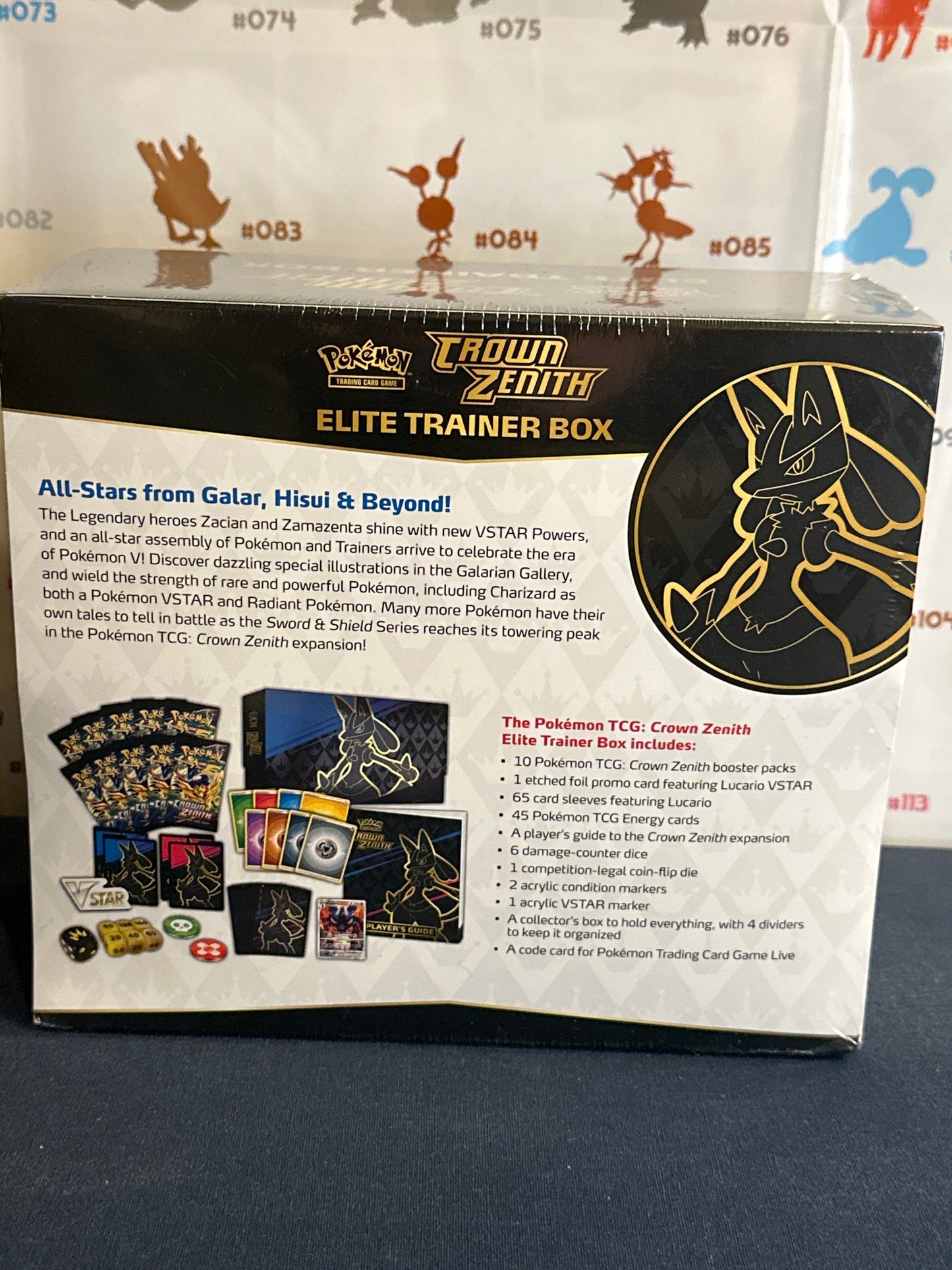 Pokemon Crown Zenith Elite Trainer Box