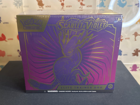 Scarlet & Violet Base Miraidon Elite Trainer Box