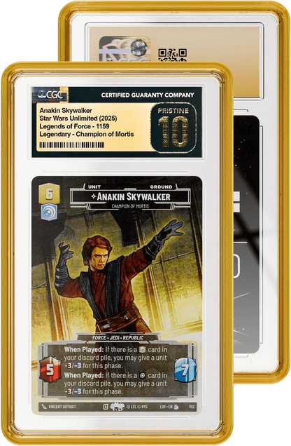 Jewel Graded Guard Case - CGC protective display case for graded cards