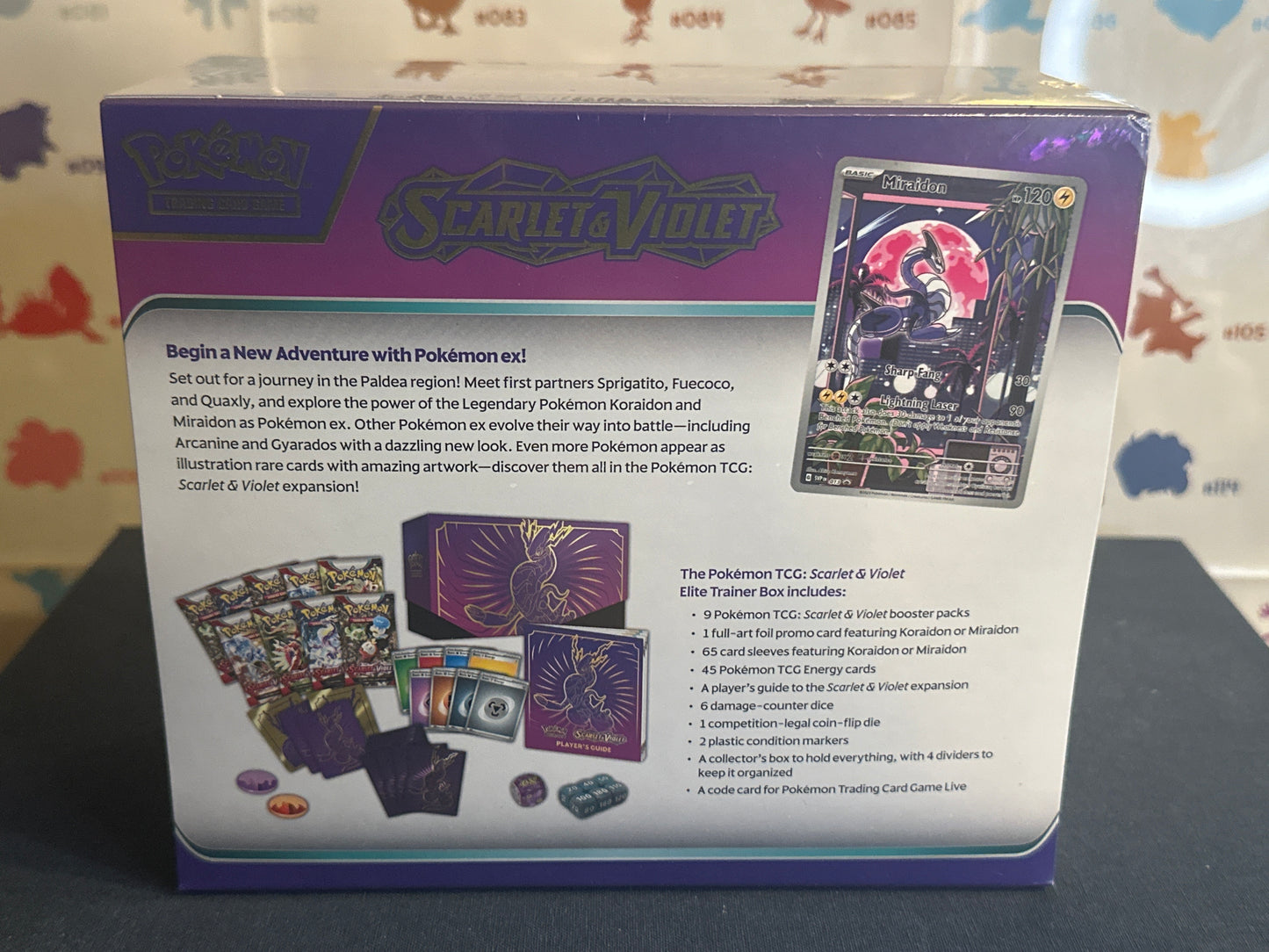 Scarlet & Violet Base Miraidon Elite Trainer Box