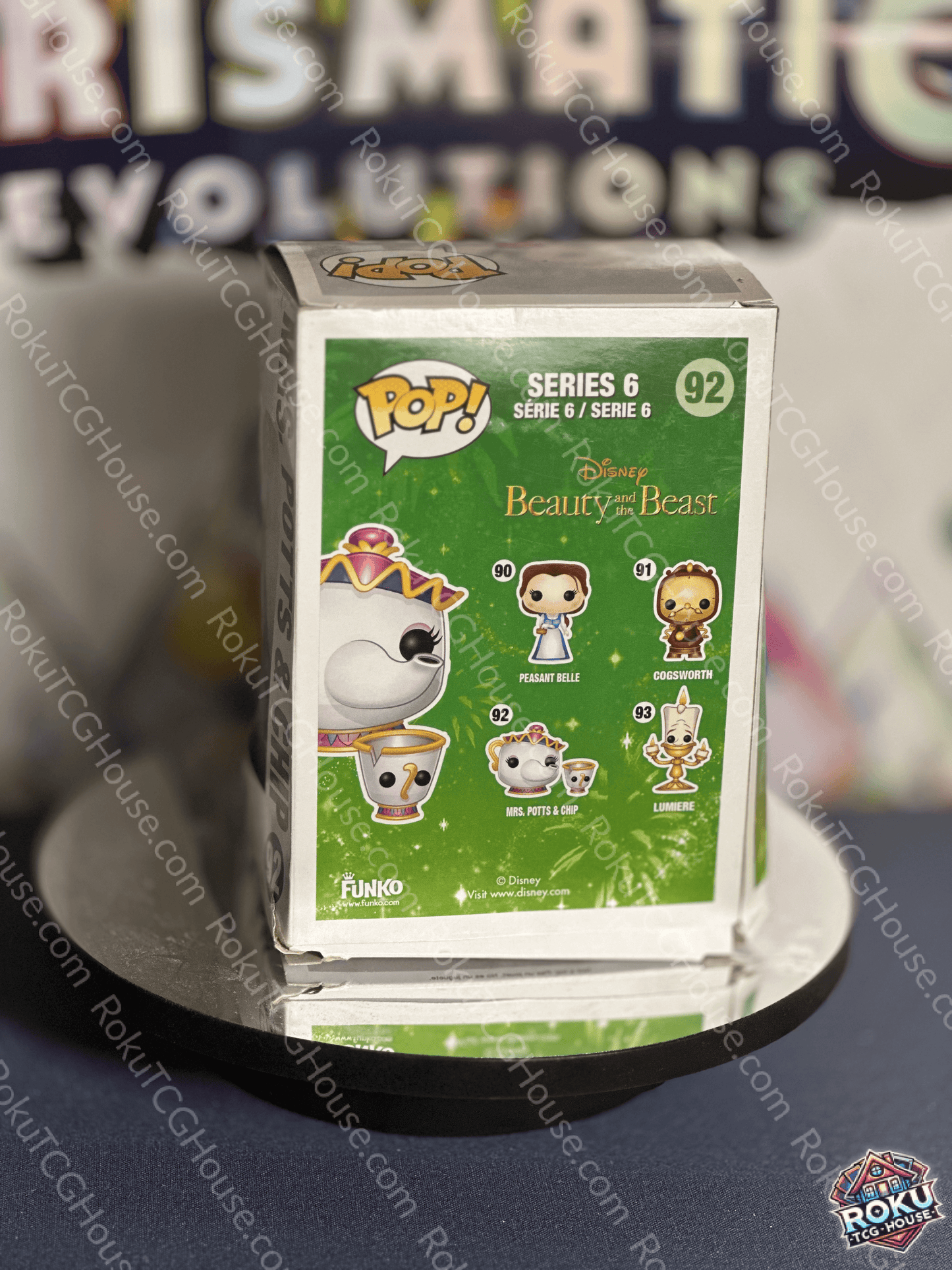 Mrs. Potts & Chip - Disney #92 - Funko Pop! Vinyl Figure (Heavy Box Wear)