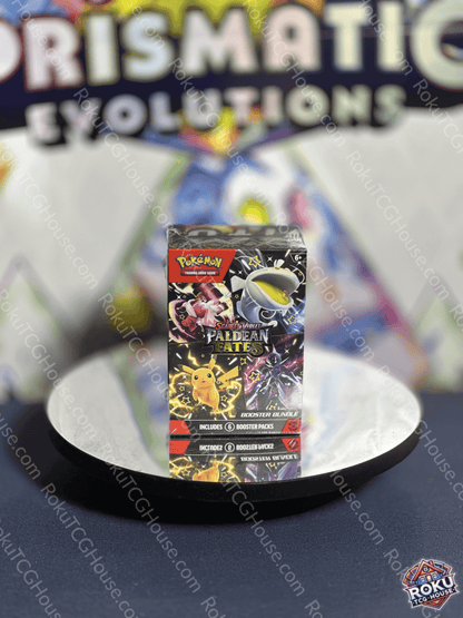 Front of Paldean Fates – Pokémon TCG Booster Bundle.