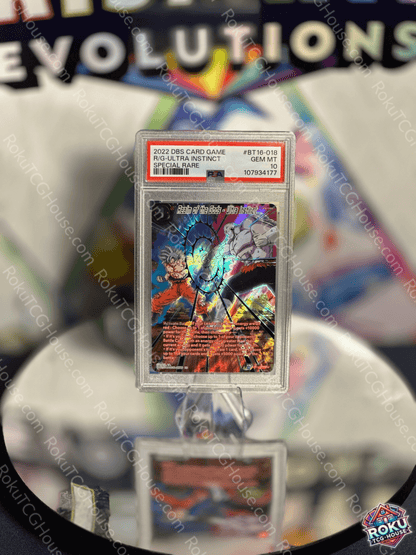 Realm of the Gods - Ultra Instinct - Realm of the Gods - Dragon Ball Super Card (PSA 10)