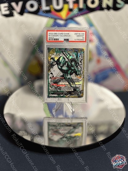 Meta-Cooler, Villainous Threat - Fighter's Ambition - Dragon Ball Super Card (PSA 10)