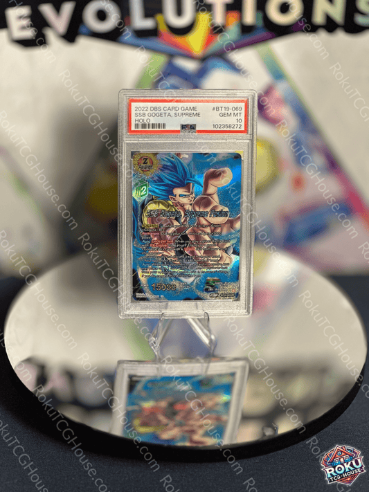 SSB Gogeta, Supreme Fusion - Fighter's Ambition - Dragon Ball Super Card (PSA 10)