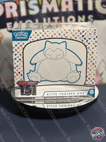 Front of Scarlet & Violet: 151 – Pokémon TCG Elite Trainer Box.