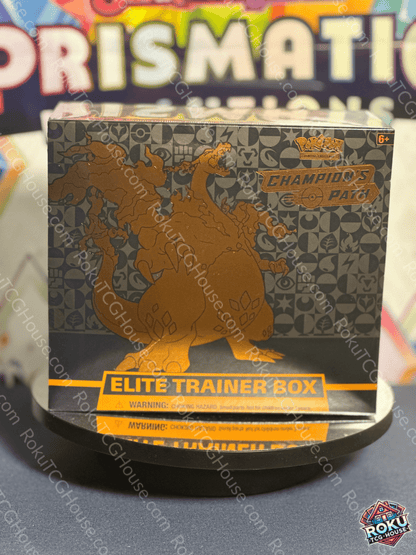 Front of Champion’s Path – Pokémon TCG Elite Trainer Box.