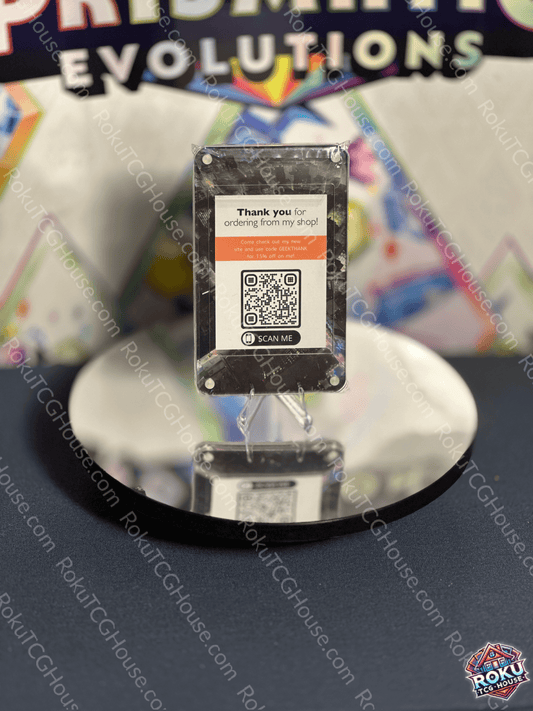 Mewtwo GeeksStop Art Extender from the front