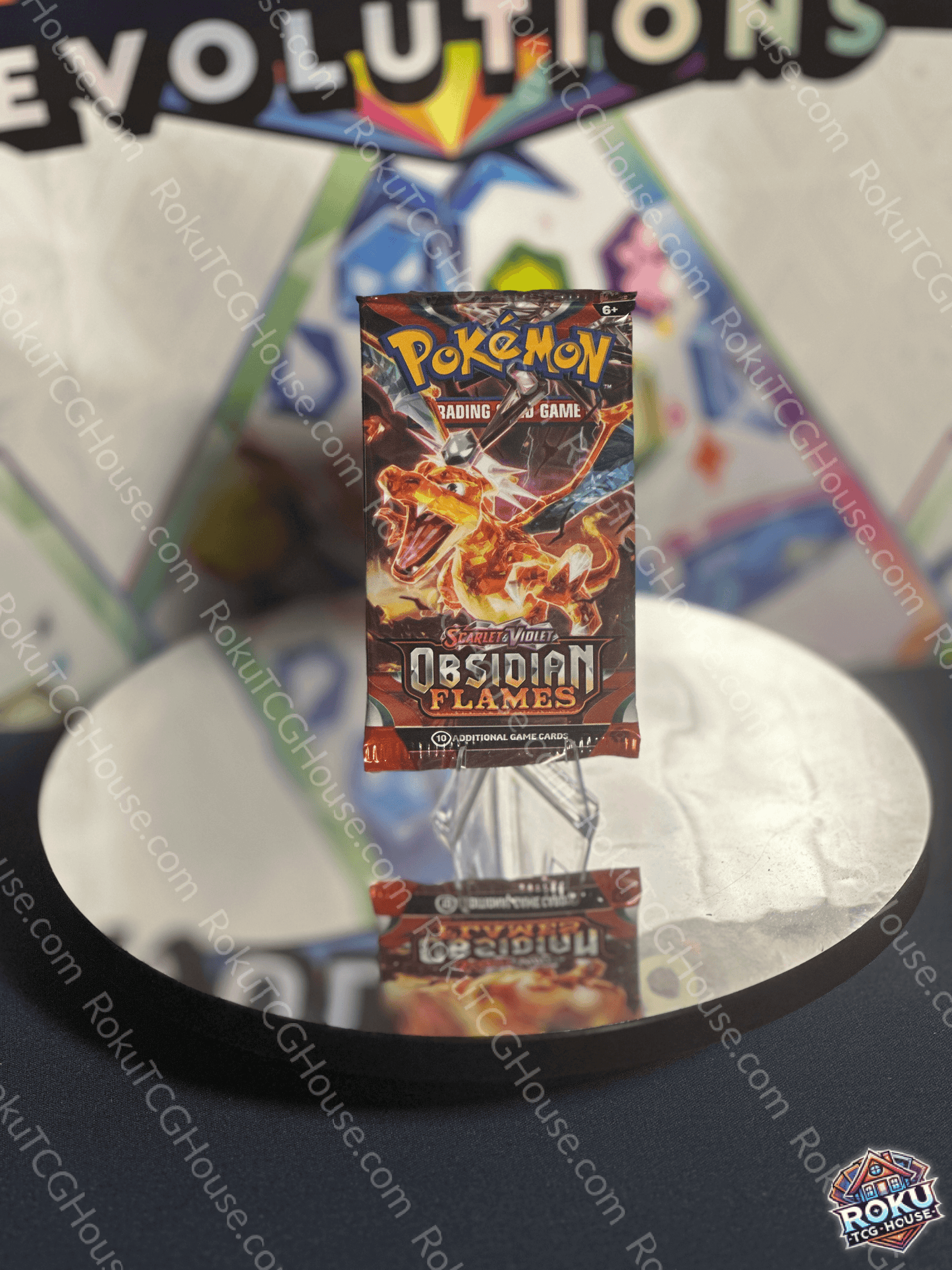 Front of Obsidian Flames – Pokémon TCG Booster Pack.
