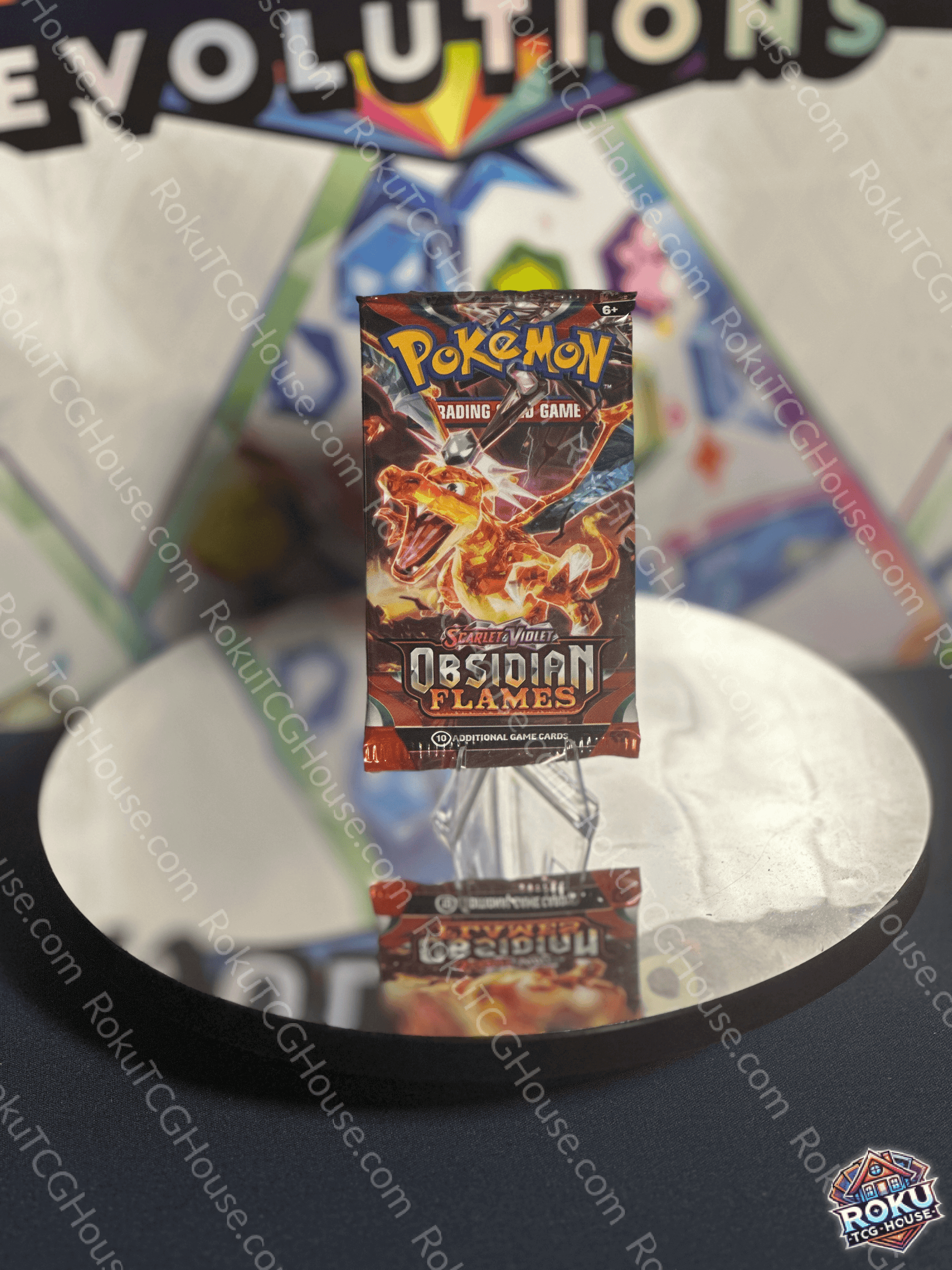 Front of Obsidian Flames – Pokémon TCG Booster Pack.