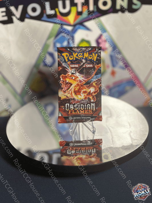 Front of Obsidian Flames – Pokémon TCG Booster Pack.