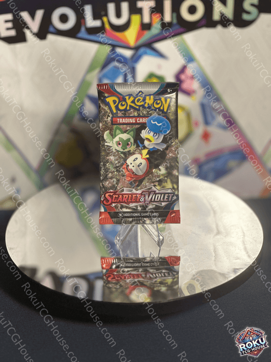 Front of Scarlet & Violet: Base – Pokémon TCG Booster Pack.