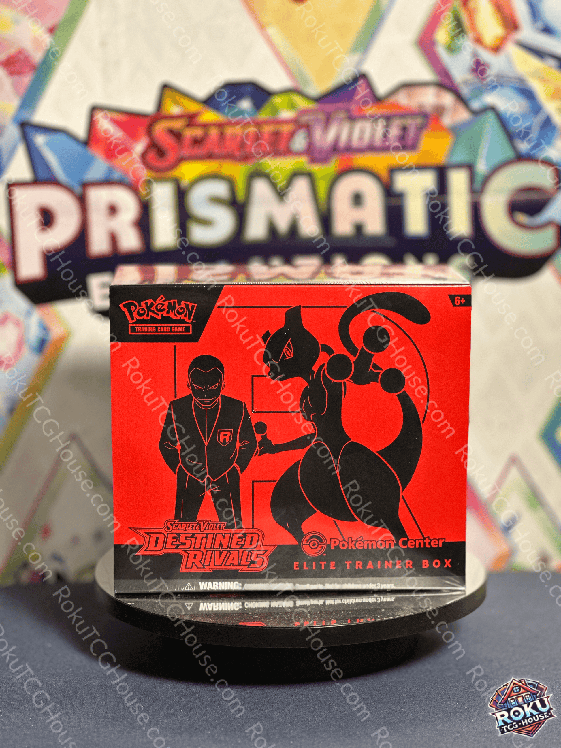 Front of Destined Rivals – Elite Trainer Box (Pokémon Center Exclusive) – Pokémon Trading Card Game