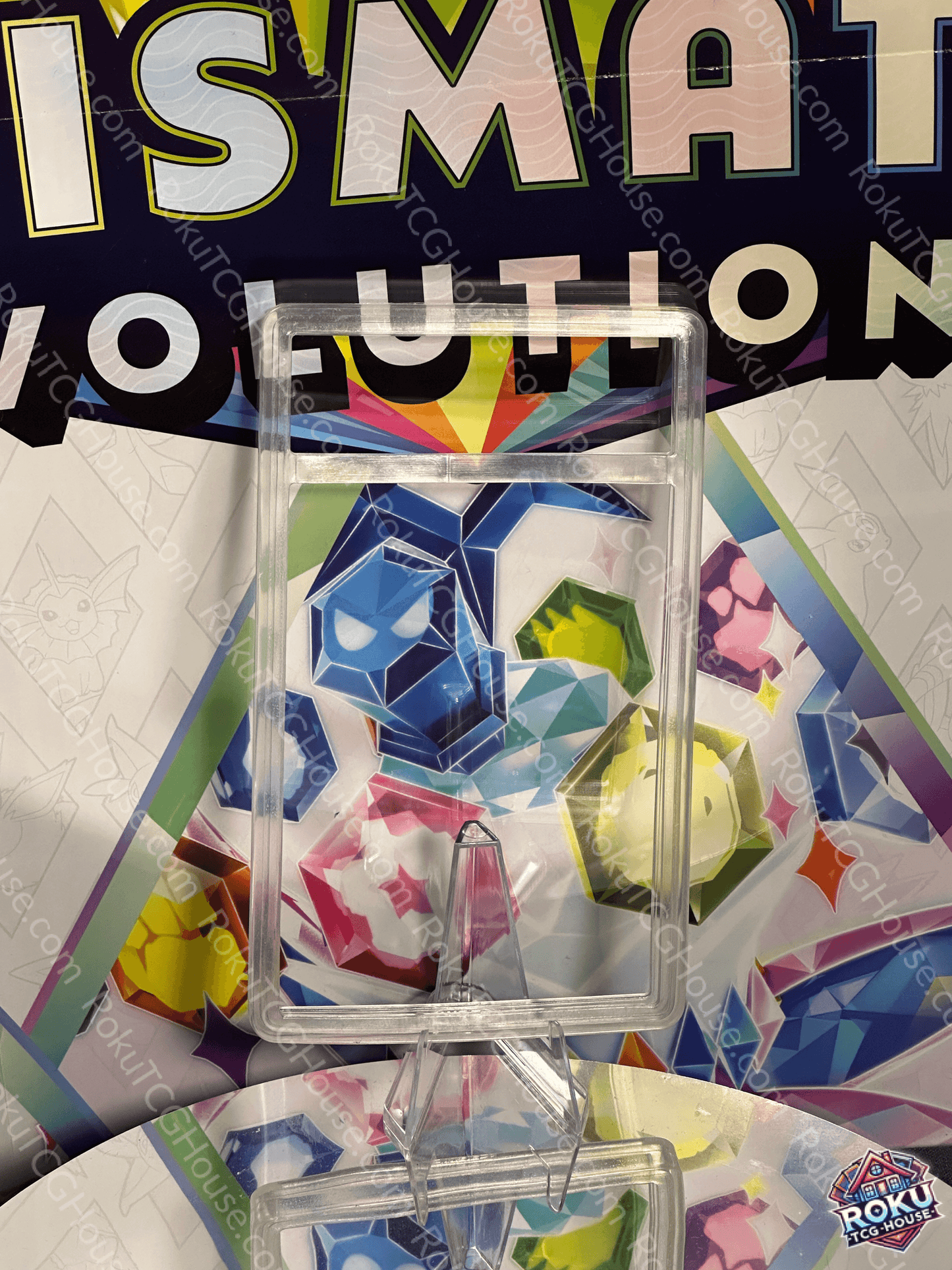 Example of Pokémon Clear Graded Guard – standalone clear plastic protector for graded cards.