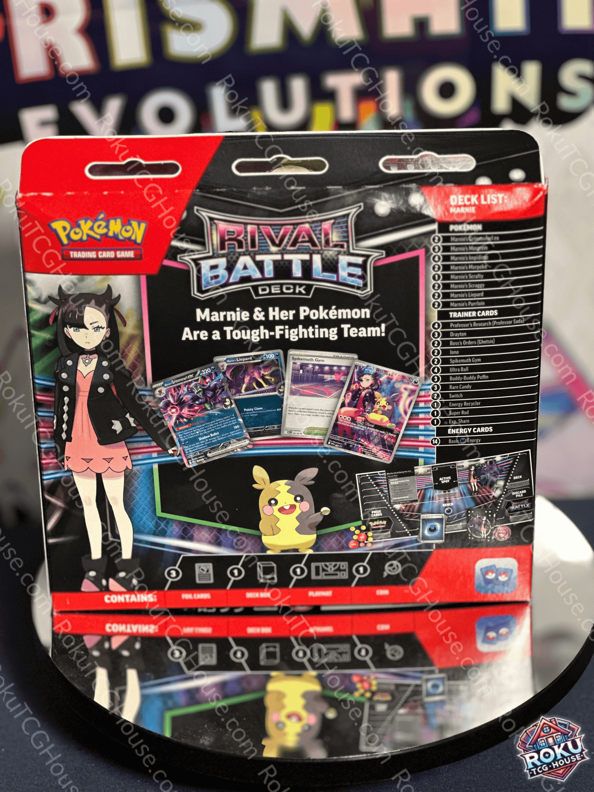 pokémon trading card game rival battle marnie deck Pokemon TCG: Rival Battle Deck (Marnie) – RokuTCGHouse