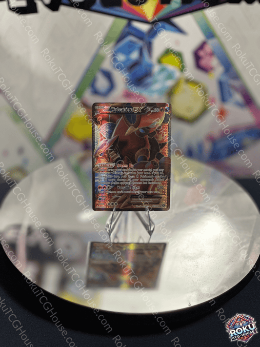 Front of Volcanion EX - Steam Siege - Pokemon Card (Near Mint)