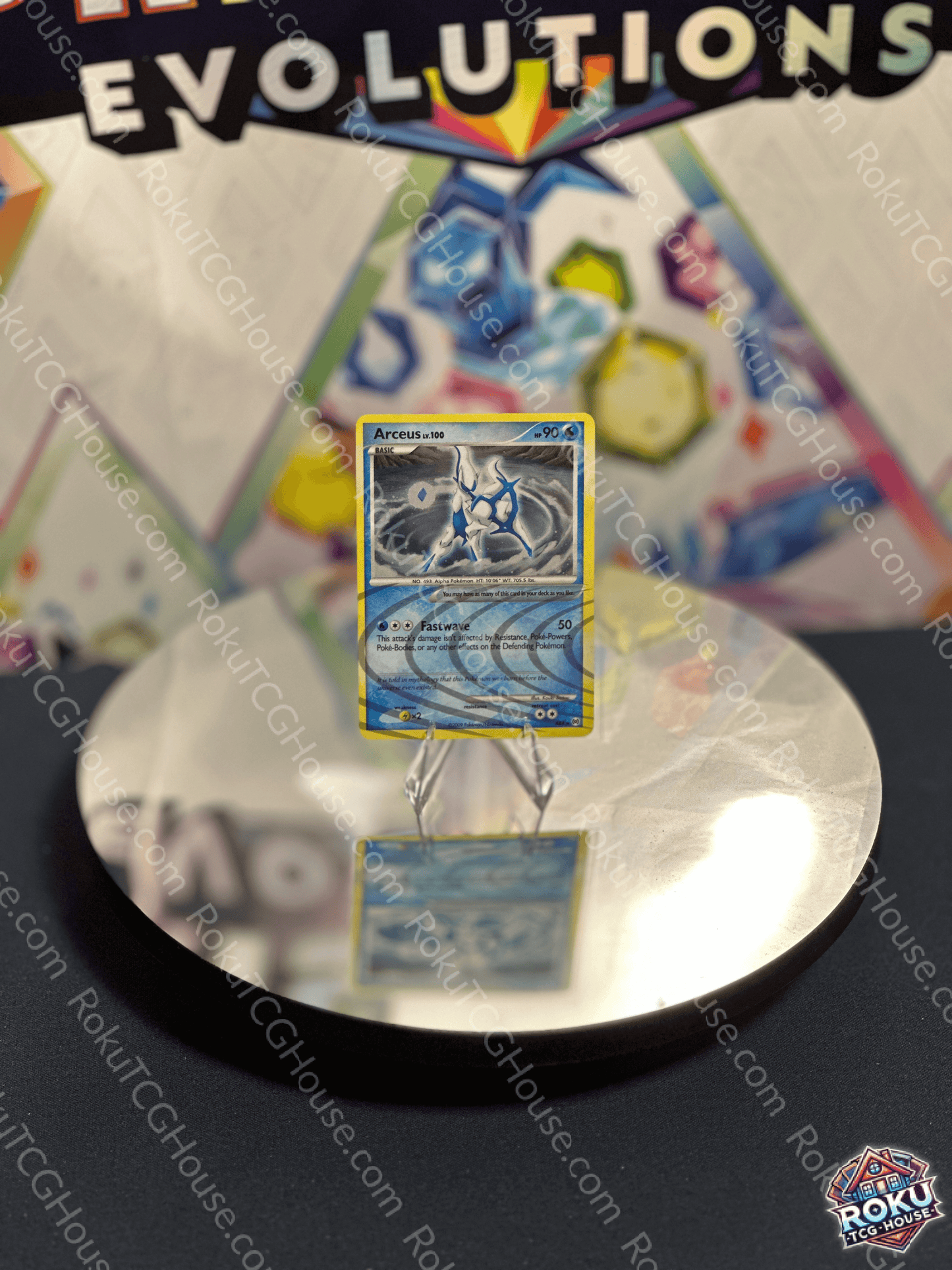 Front of Arceus Lv. 100 - Arceus - Pokemon Card (Lightly Played)