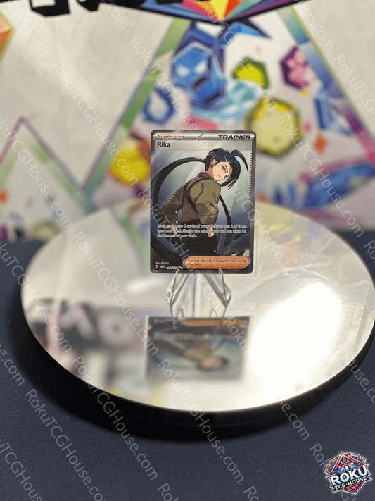 Front of Rika - Paradox Rift - Pokemon Card (Near Mint)