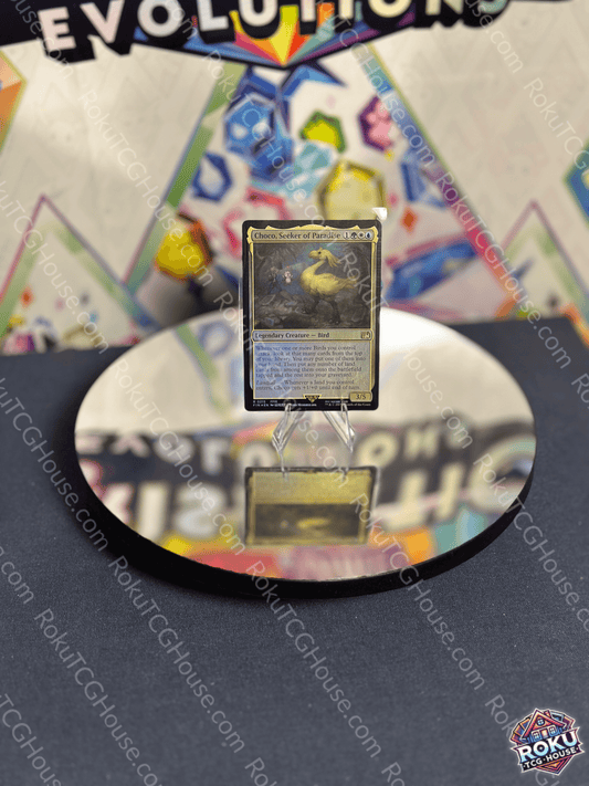 Front of Choco, Seeker of Paradise - Final Fantasy - Magic: The Gathering Card (Near Mint)