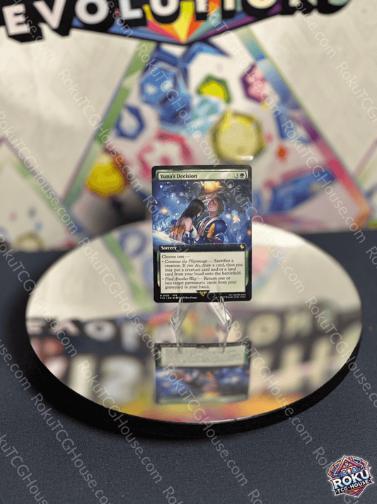 Front of Yuna's Decision (Extended Art) - Final Fantasy - Magic: The Gathering Card (Near Mint)