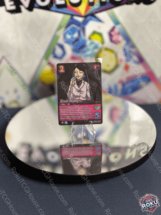 Front of Kiyomi Azumabito (Foil) - AOT: Apocalypse - Universus Card in near mint condition