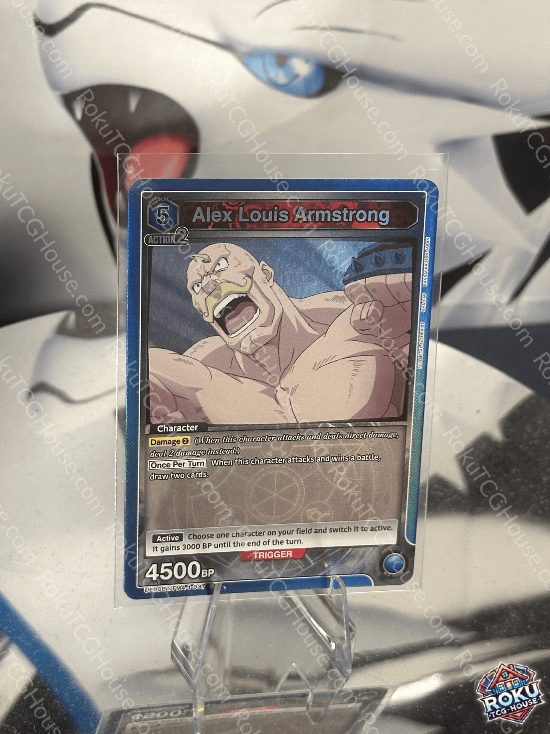 Alex Louis Armstrong - Fullmetal Alchemist - Union Arena Card (NM