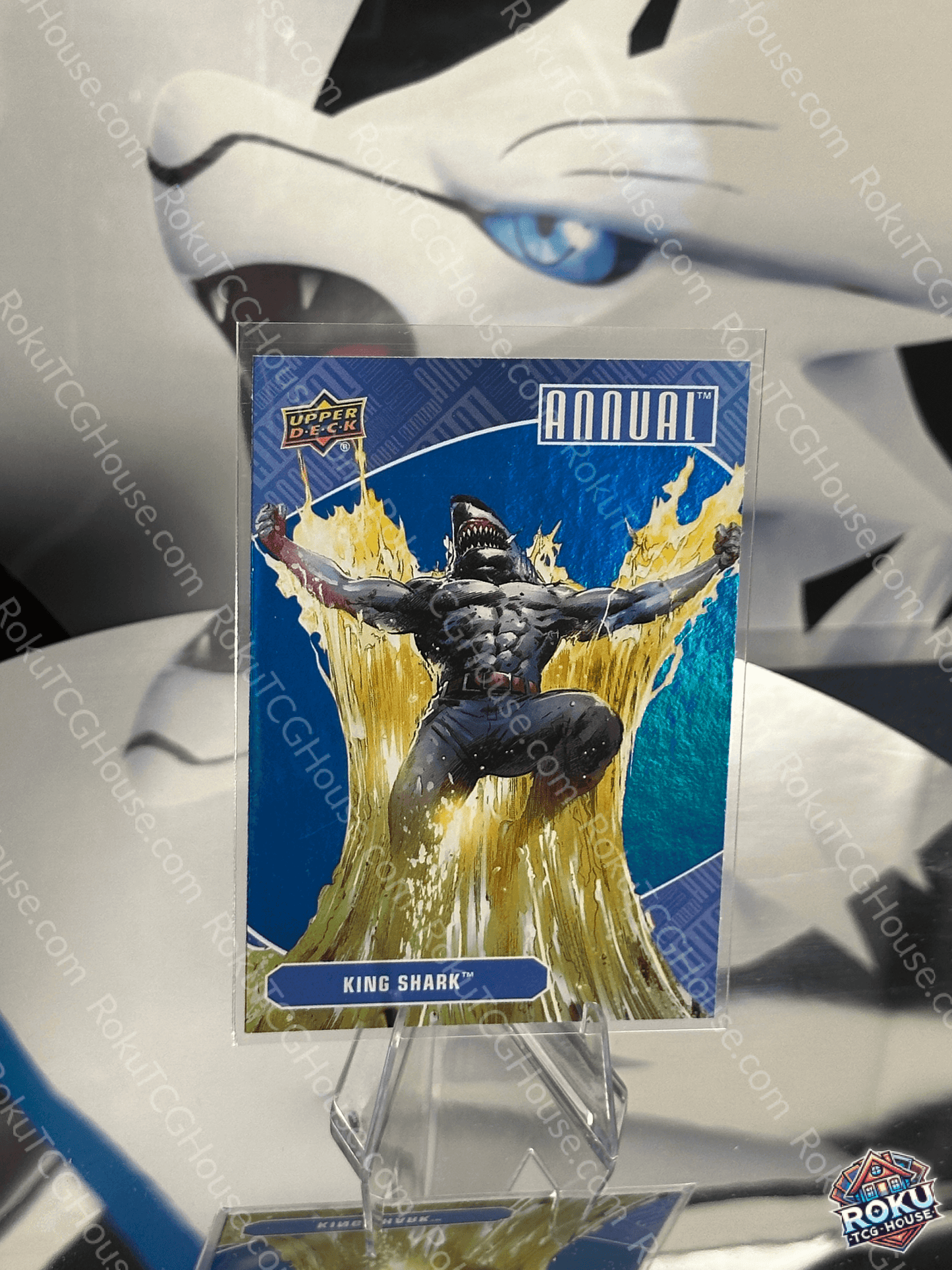 King Shark (Blue Foil) - DC Annual 23-24 Card (NM)