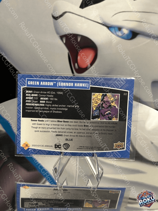 Green Arrow (Connor Hawke) (Blue Foil) - DC Annual 23-24 Card (NM)