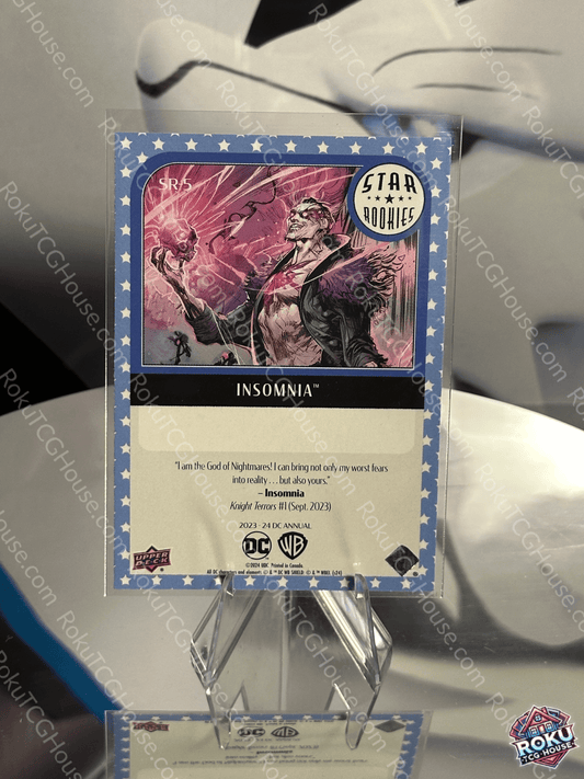Insomnia (Star Rookies) - DC Annual 23-24 Card (NM)