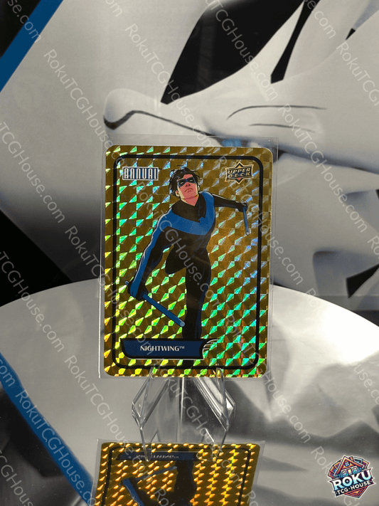 Nightwing (Gold Backscatters) - DC Annual 23-24 Card (NM)