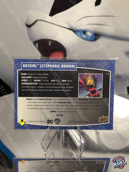Batgirl (Stephanie Brown) - DC Annual 23-24 Card (NM)